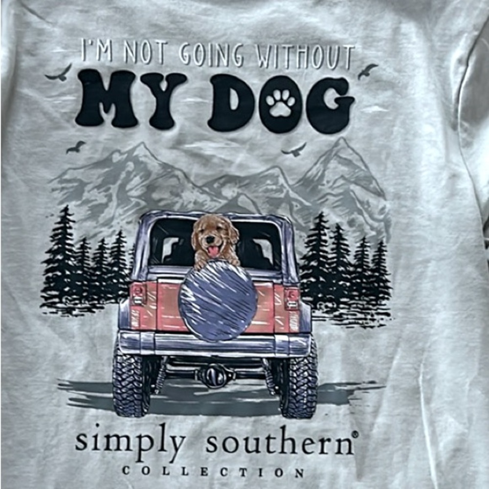 Girls Simply Southern Long Sleeve Tee - Picture 2 of 8